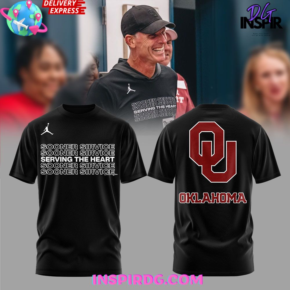 Oklahoma Sooners Serving The Heart 2024 T-Shirt Oklahoma Sooners Serving The Heart 2024 T-Shirt