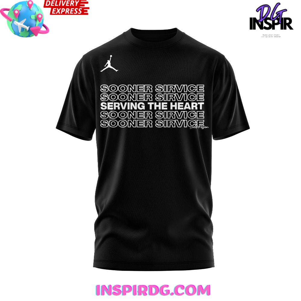 Oklahoma Sooners Serving The Heart 2024 T-Shirt Oklahoma Sooners Serving The Heart 2024 T-Shirt