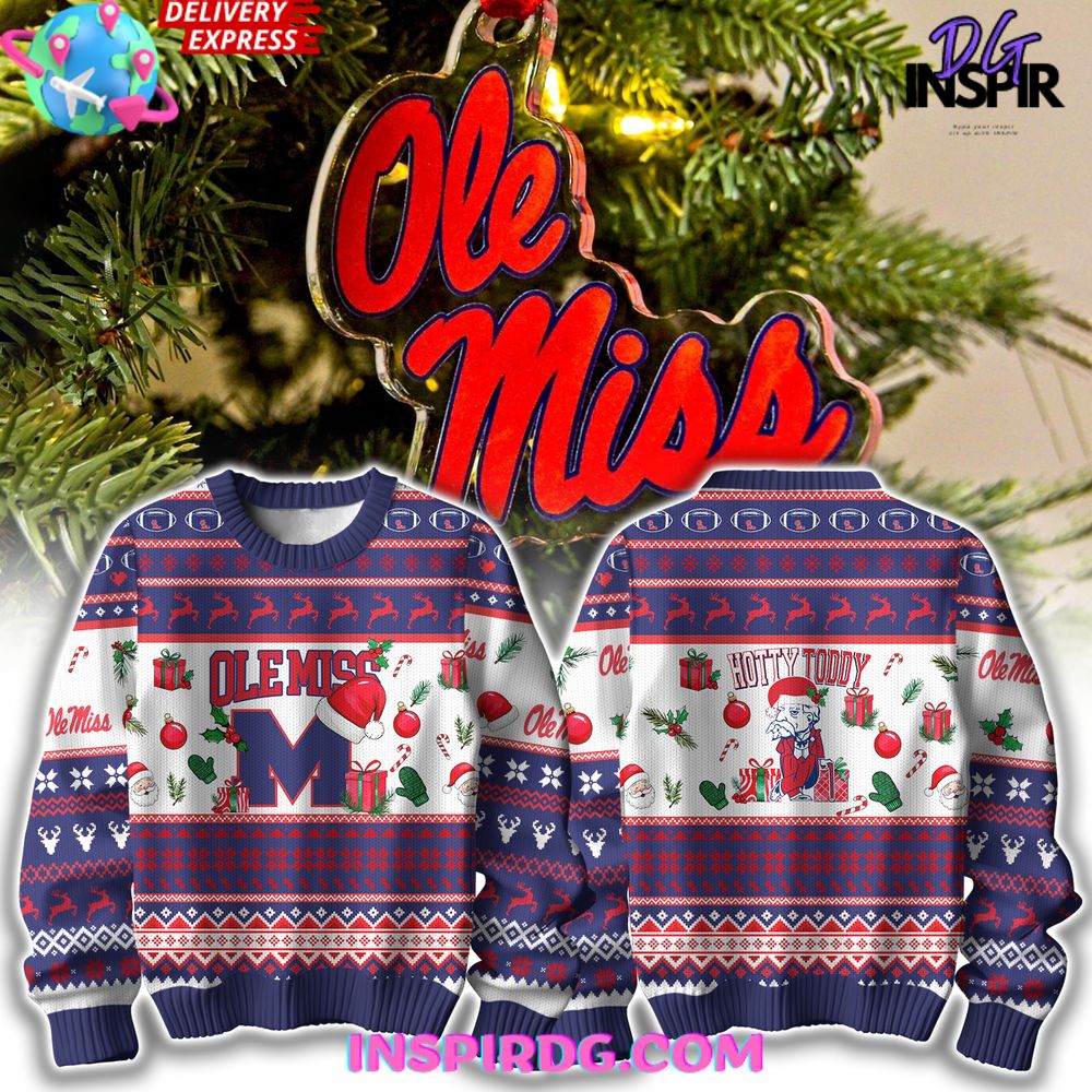 Ole Miss Rebels Hotty Toddy Special Sweater InspirDG