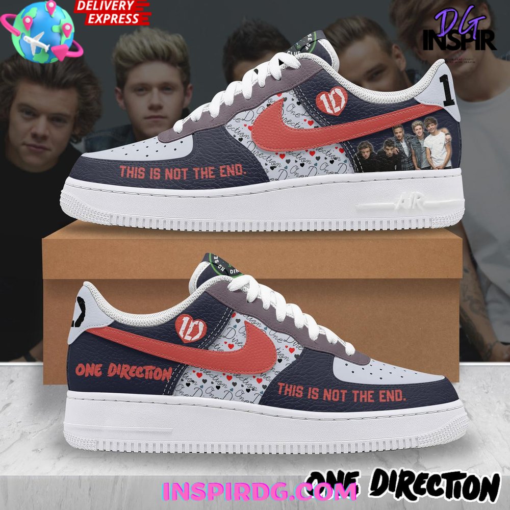 One Direction This Is Not The End Limited Edition Nike Air Force 1 InspirDG