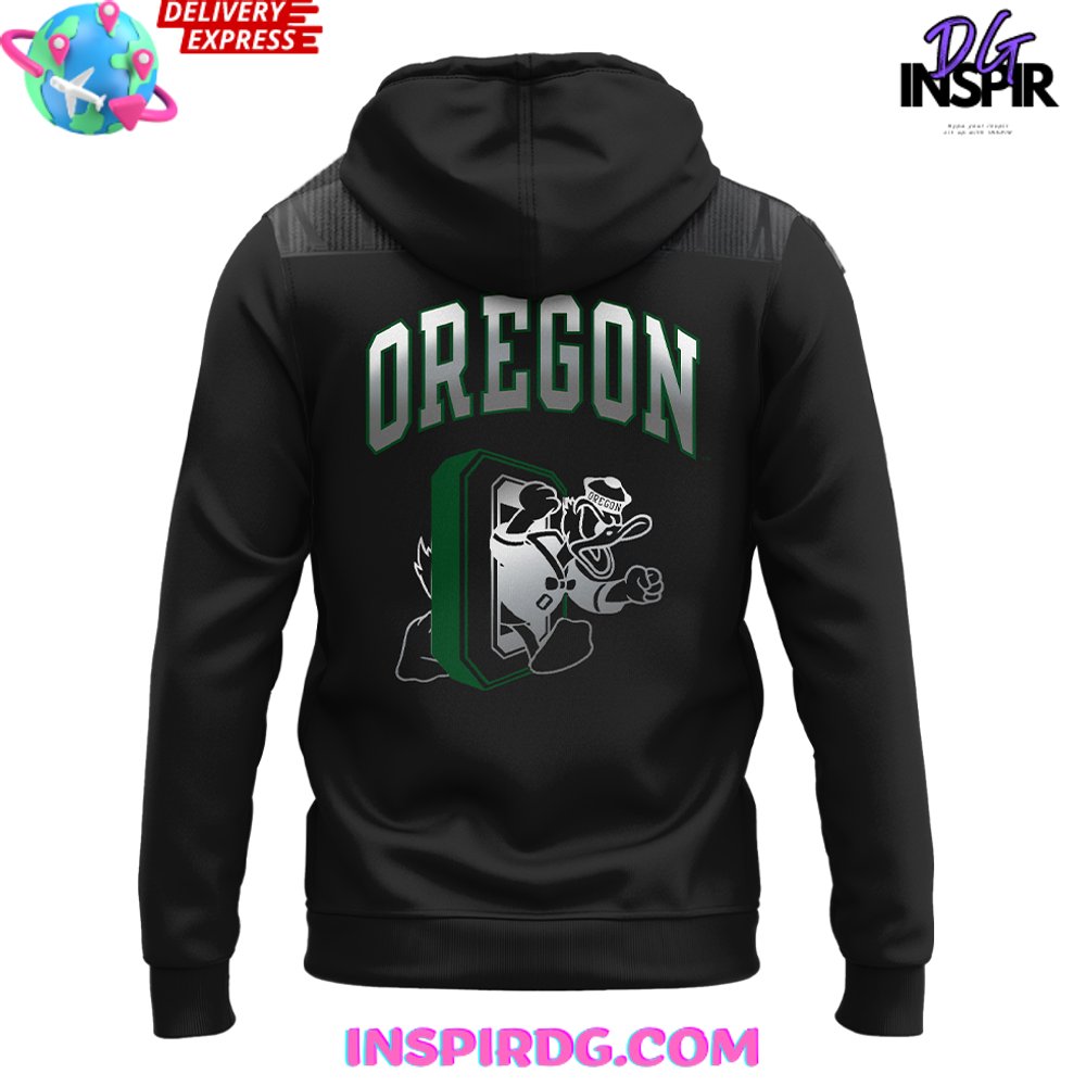 Oregon ducks black hoodie hotsell