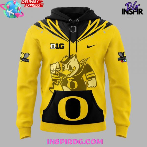 Oregon Ducks Go Ducks Stomp Out Cancer 2024 Hoodie