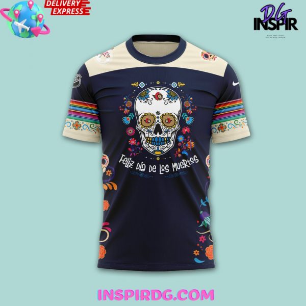 Ottawa Senators Dia De Los Muertos 2024 T-Shirt