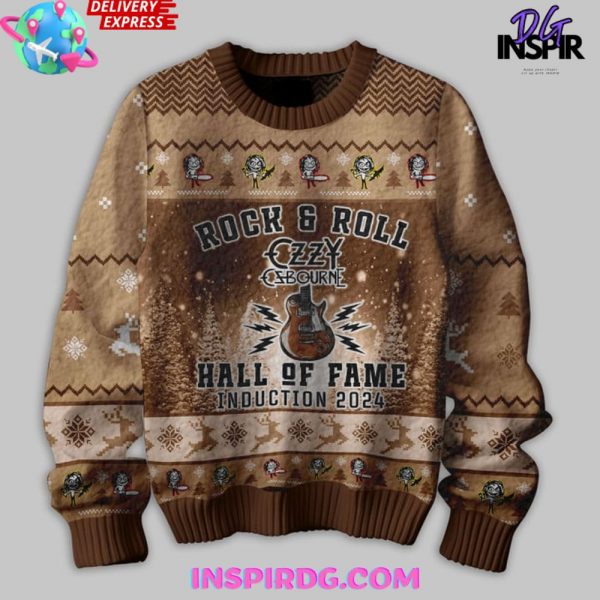 Ozzy Osbourne Hall of Fame Induction 2024 Ugly Sweater