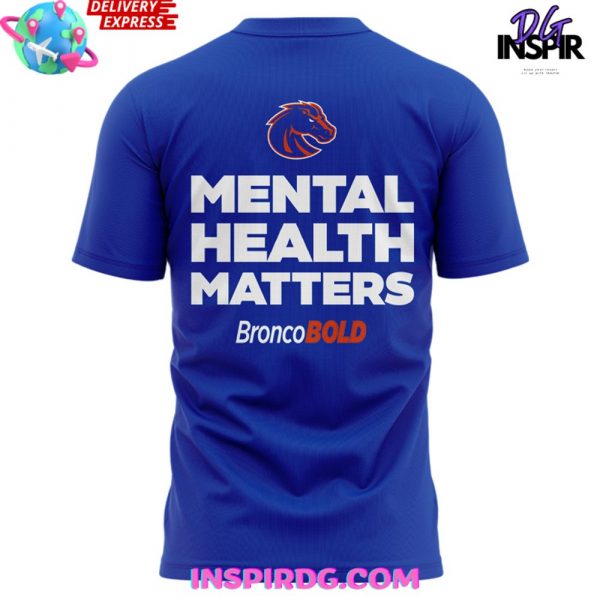 Boise State Broncos Mental Health Matters 2024 T-Shirt