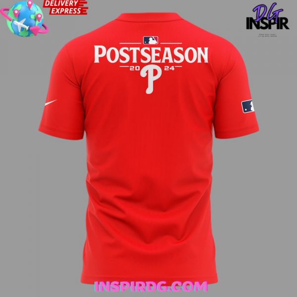 Philadelphia Phillies Red October 2024 Red T-Shirt