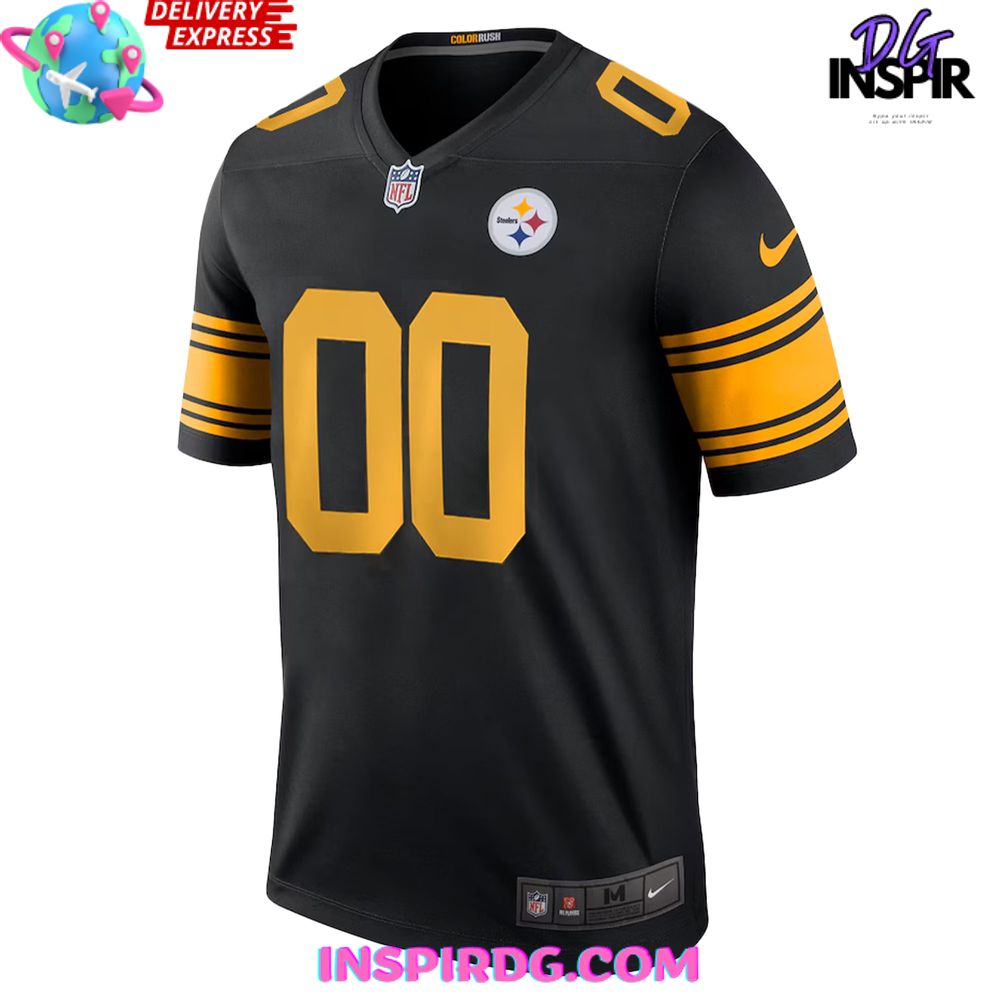 Pittsburgh Steelers Color Rush Limited Football Jersey InspirDG