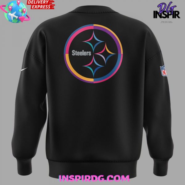 Pittsburgh Steelers Crucial Catch Intercept Cancer 2024 Sweatshirt