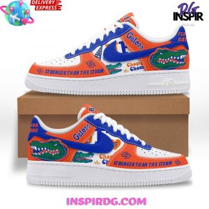 Florida Gators Stronger Than The Storm Nike Air Force 1
