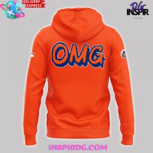 New York Mets October Ready OMG 2024 Orange Hoodie