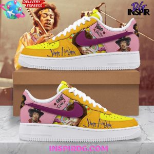Jimi Hendrix Guitarist Limited Edition Nike Air Force 1