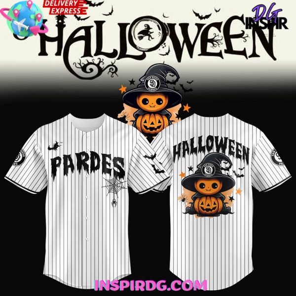 San Diego Padres Happy Halloween 2024 Baseball Jersey