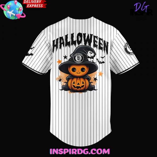 San Diego Padres Happy Halloween 2024 Baseball Jersey