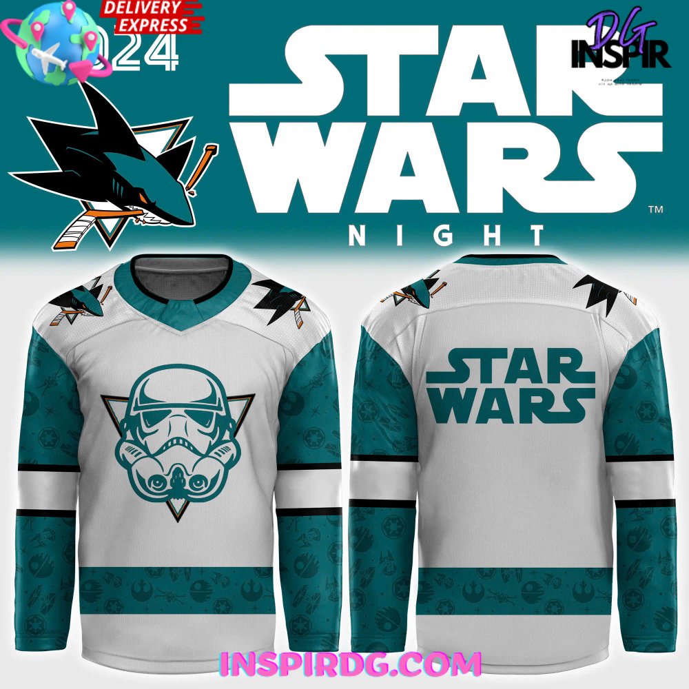 San jose sharks star wars jersey on sale