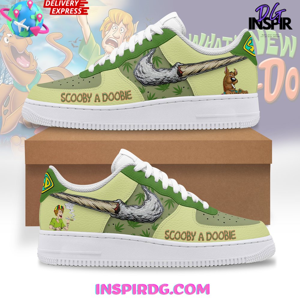 Scooby A Doobie Limited Edition Nike Air Force 1 Scooby A Doobie Limited Edition Nike Air Force 1