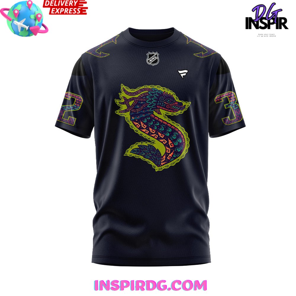 Seattle Kraken Hispanic Heritage Night 2024 T-Shirt Seattle Kraken Hispanic Heritage Night 2024 T-Shirt