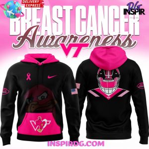 Virginia Tech Breast Cancer Awareness 2024 Hoodie