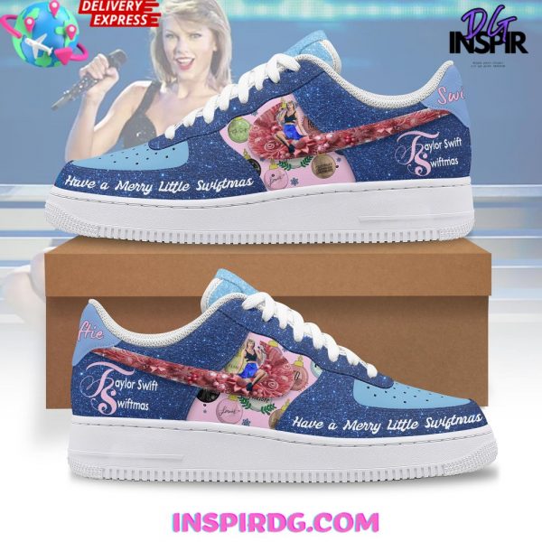 Taylor Swift Have a Merry Little Swiftmas Limited Nike Air Force 1