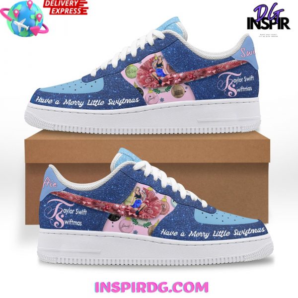 Taylor Swift Have a Merry Little Swiftmas Limited Nike Air Force 1