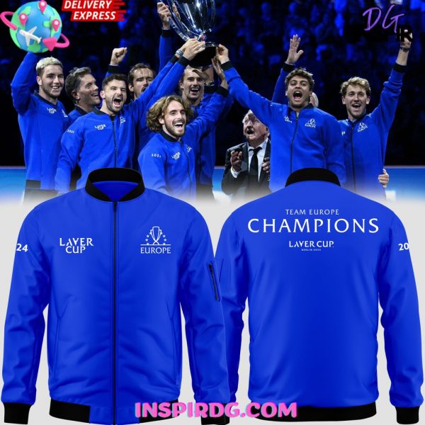 Team Europe Laver Cup Collection 2024 Bomber Jacket