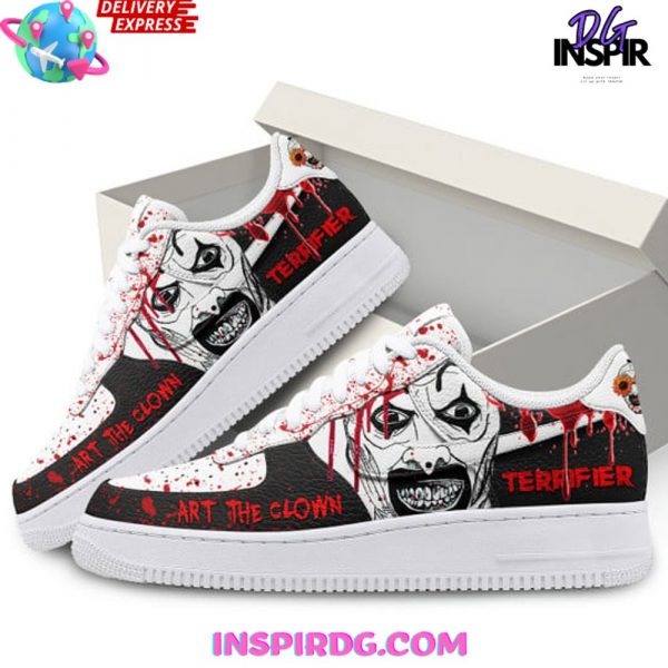 Terrifier Art The Clown Nike Air Force 1