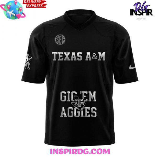 Texas A&M Aggies GIG EM AGGIES Limited Edition Football Jersey