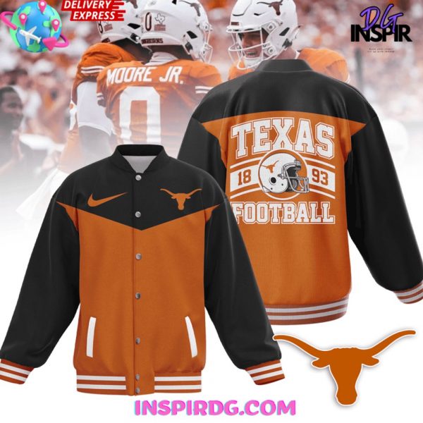 Texas Longhorns Football Classic Nike Baseball Jacket