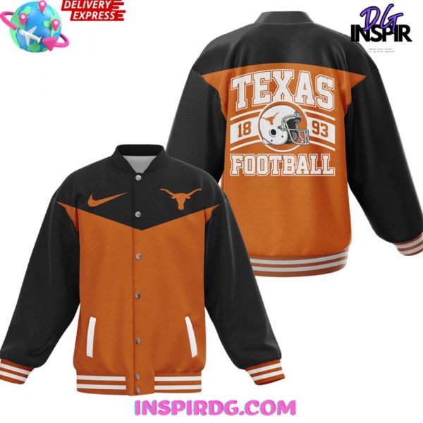 Texas Longhorns Football Classic Nike Baseball Jacket