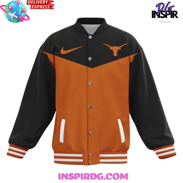 Texas Longhorns Football Classic Nike Baseball Jacket