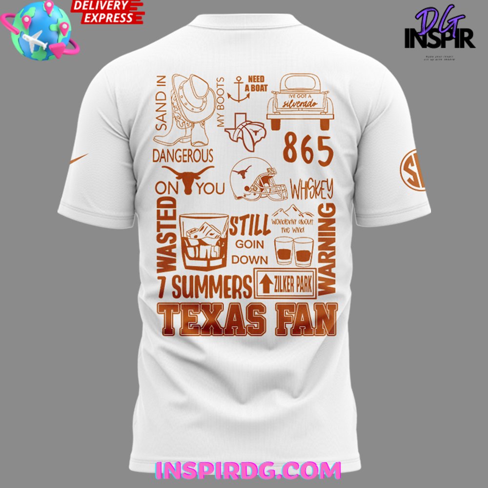 Texas Longhorns x Austin City Limits Music 2024 White T-Shirt Texas Longhorns x Austin City Limits Music 2024 White T-Shirt