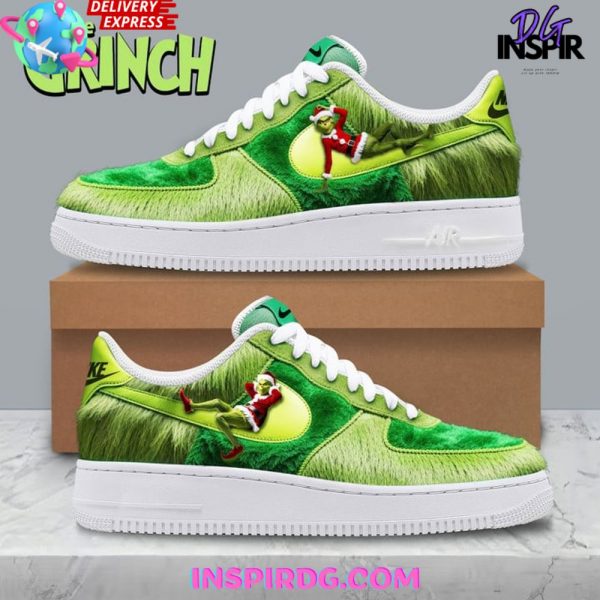 The Grinch Christmas Limited Edition Nike Air Force 1