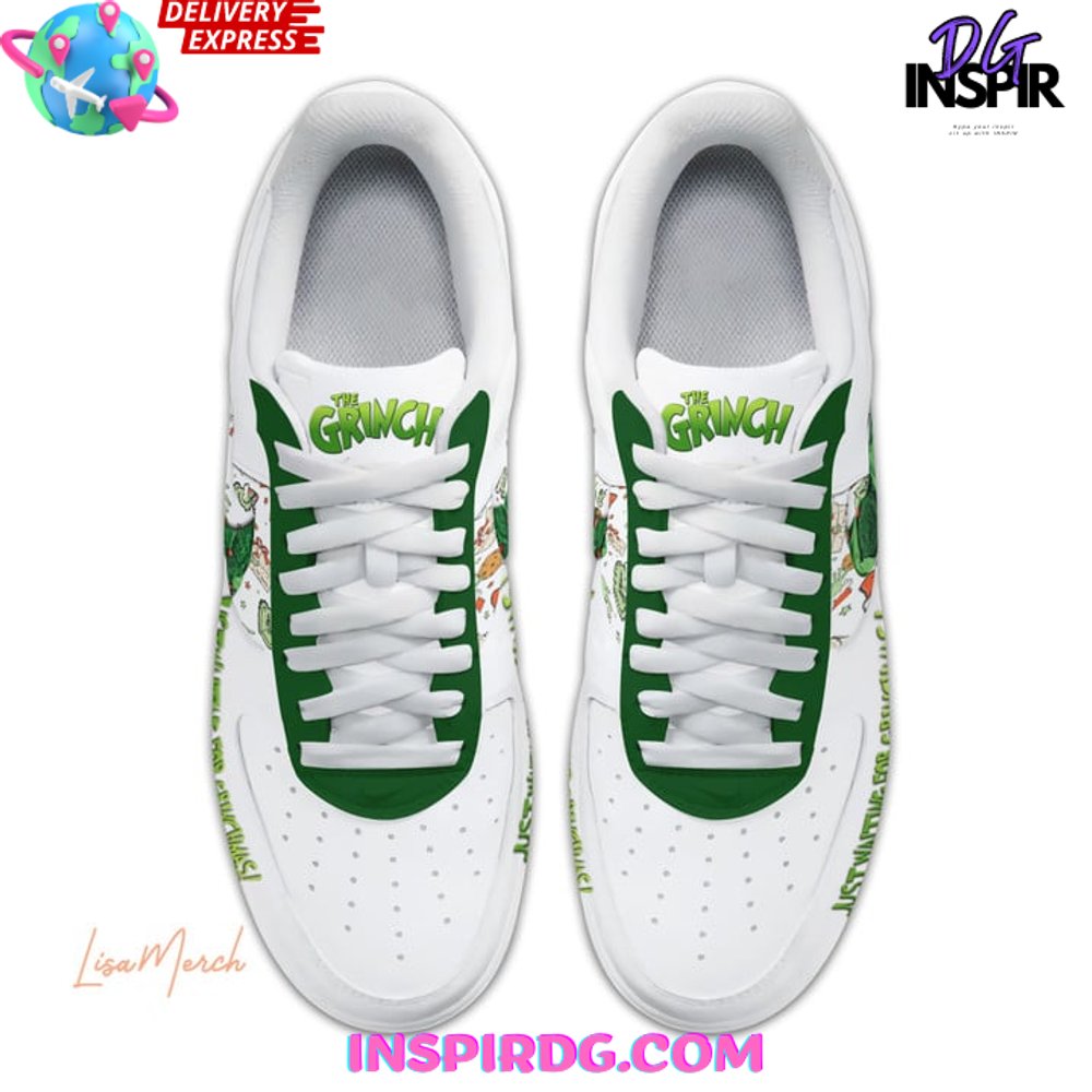 The Grinch Don’t Be a Grinch Limited Edition Nike Air Force 1 The Grinch Don’t Be a Grinch Limited Edition Nike Air Force 1