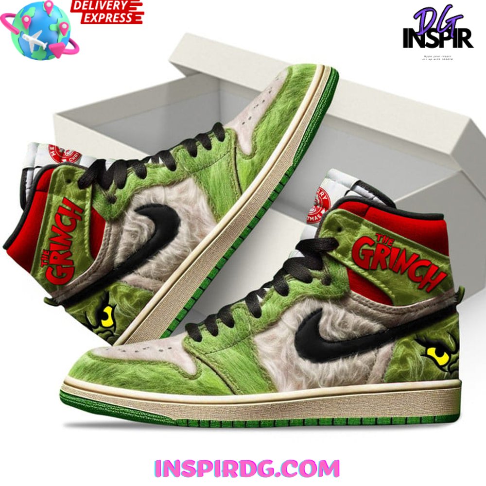 The Grinch Stole Christmas Limited Nike Air Jordan 1 InspirDG