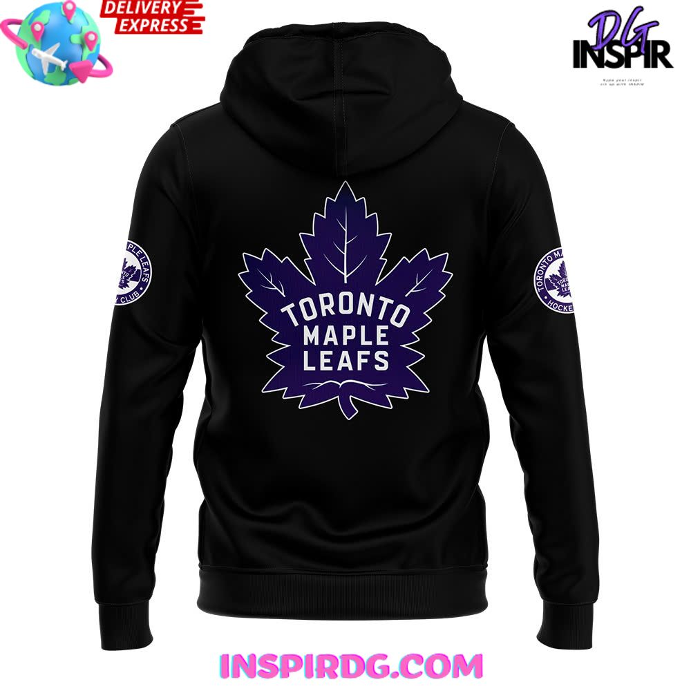 Toronto Maple Leafs x Hockey Fights Cancer 2024 Hoodie InspirDG