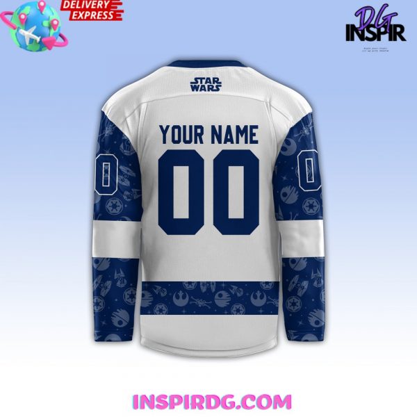 Toronto Maple Leafs x Star Wars Night 2024 Custom Hockey Jersey