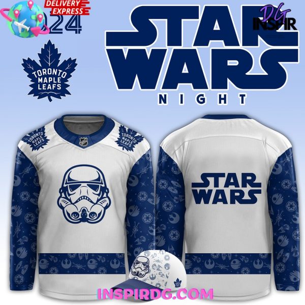 Toronto Maple Leafs x Star Wars Night 2024 Hockey Jersey