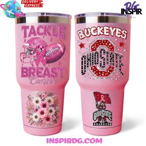 Ohio State Buckeyes Tackle Breast Cancer Stanley Tumbler Cup