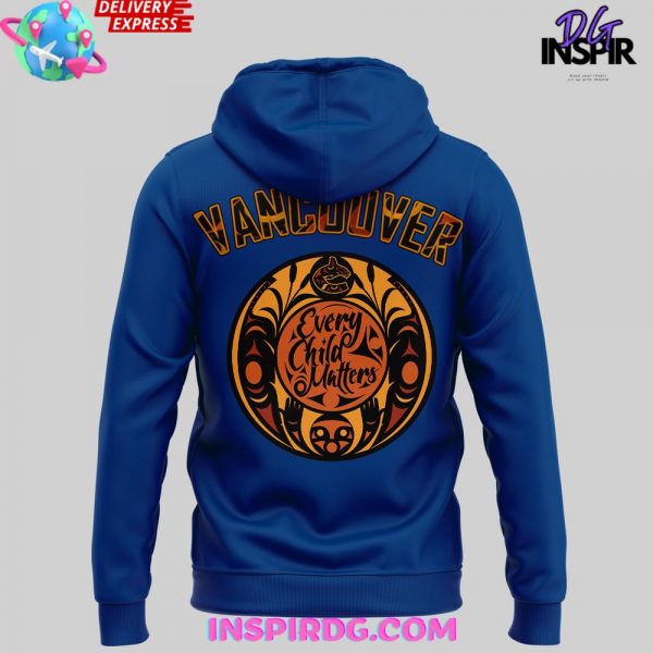Vancouver Canucks Honouring Truth and Reconciliation Blue Hoodie