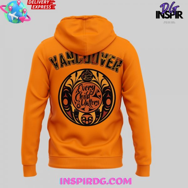 Vancouver Canucks Honouring Truth and Reconciliation Orange Hoodie