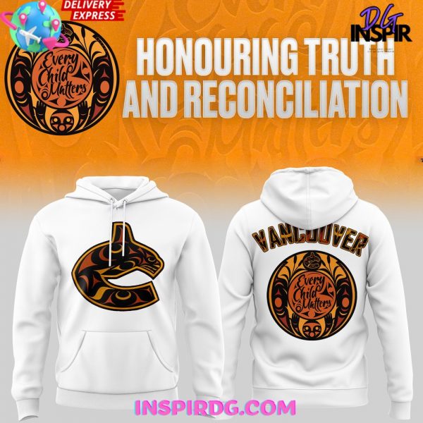 Vancouver Canucks Honouring Truth and Reconciliation White Hoodie