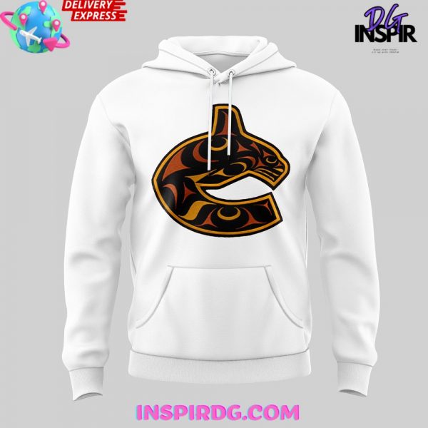 Vancouver Canucks Honouring Truth and Reconciliation White Hoodie