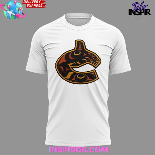 Vancouver Canucks Honouring Truth and Reconciliation White T-Shirt