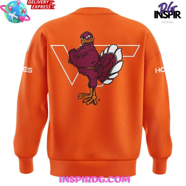 Virginia Tech Hokies Football 2024 Orange Sweatshirt