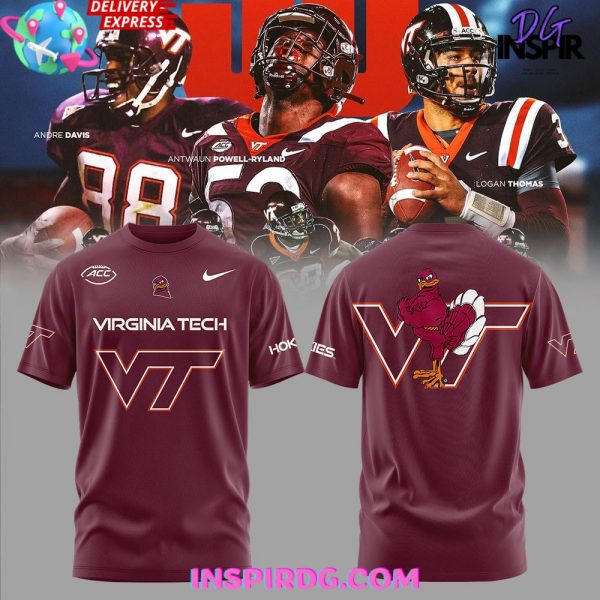 Virginia Tech Hokies New Uniform 2024-25 Red T-Shirt