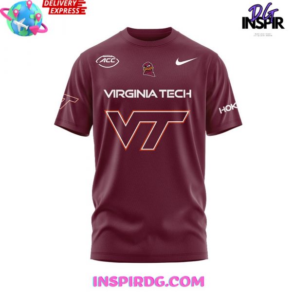 Virginia Tech Hokies New Uniform 2024-25 Red T-Shirt