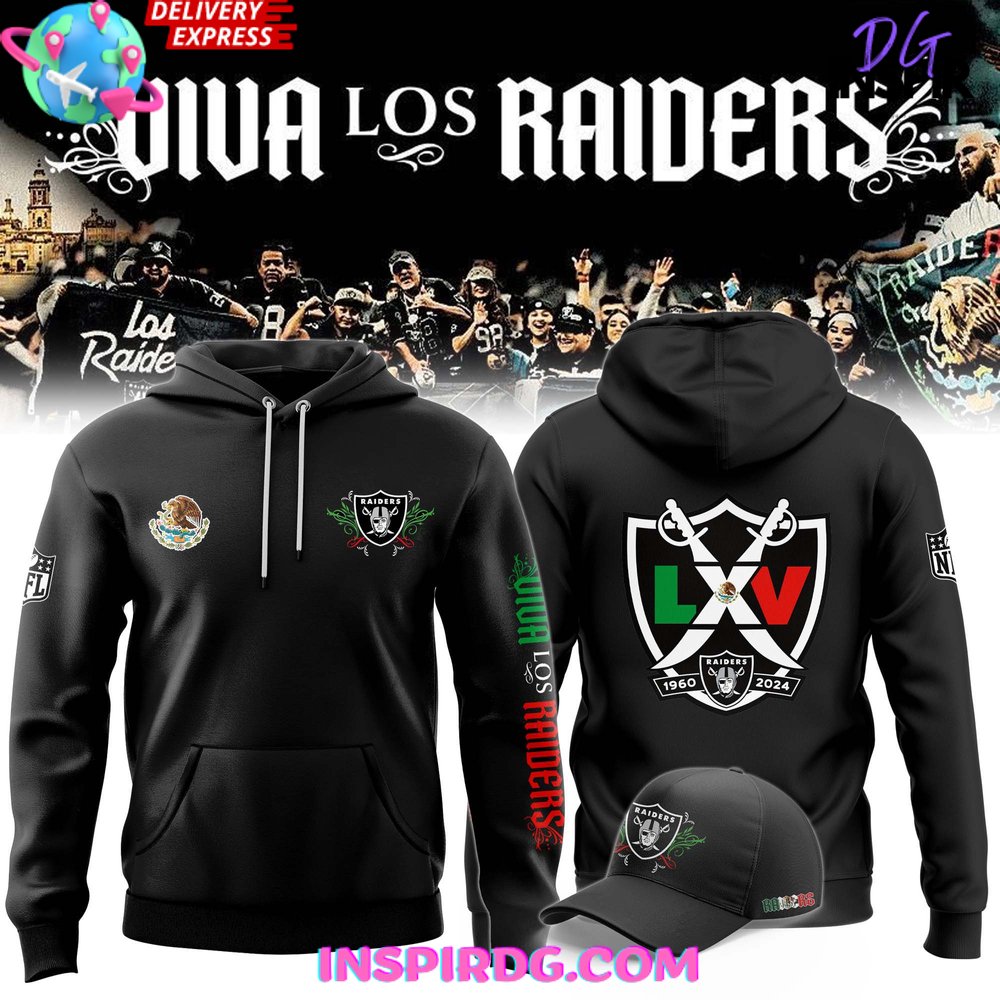 Viva Los Raiders 2024 Special Edition Hoodie InspirDG