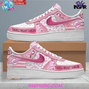Miami Dolphins Tackle Breast Cancer Nike Air Force 1