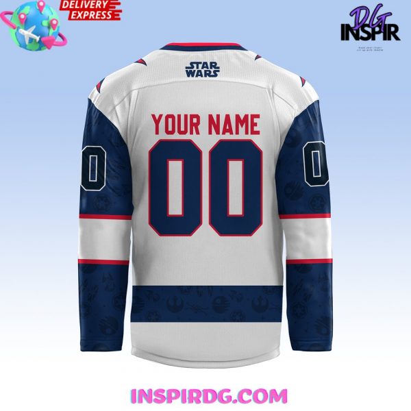Washington Capitals x Star Wars Night 2024 Custom Hockey Jersey