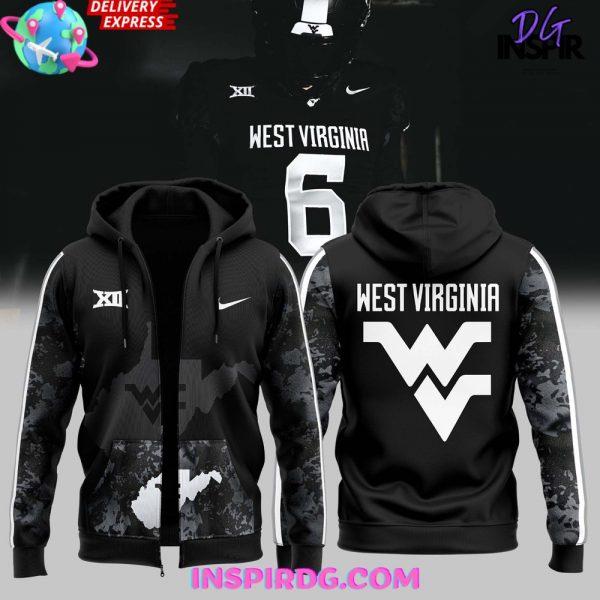 West Virginia Mountaineers Coal Rush 2024 Zip Hoodie