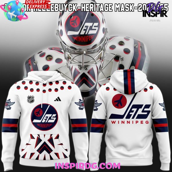 Winnipeg Jets Connor Hellebuyck 2024-25 Hoodie